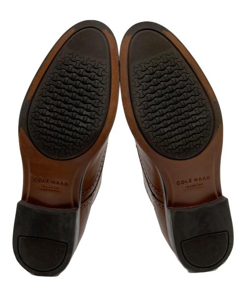 COLE HAAN（コールハーン）COLE HAAN (コールハーン) ウィングチップシューズ ブラウン サイズ:25cmの古着・服飾アイテム