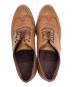 中古・古着 COLE HAAN (コールハーン) ウィングチップシューズ ブラウン サイズ:25cm：7000円