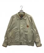 Burberry'sバーバリーズ）の古着「エンブレムスイングトップ」｜ベージュ