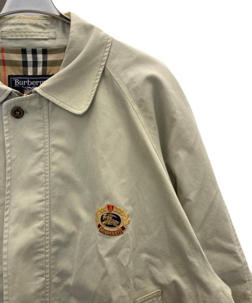 Burberry's（バーバリーズ）Burberry's (バーバリーズ) エンブレムスイングトップ ベージュ サイズ:表記無しの古着・服飾アイテム