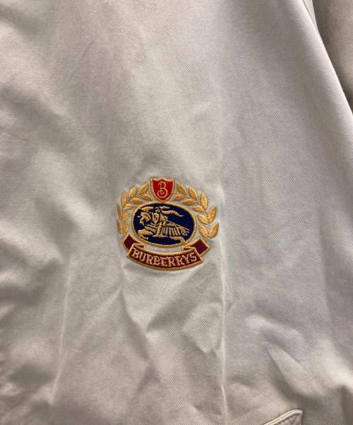 Burberry's（バーバリーズ）Burberry's (バーバリーズ) エンブレムスイングトップ ベージュ サイズ:表記無しの古着・服飾アイテム