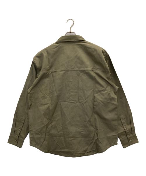 JORDAN（ジョーダン）JORDAN (ジョーダン) Essentials Men's Button-Down Shirt オリーブ サイズ:Ⅼの古着・服飾アイテム