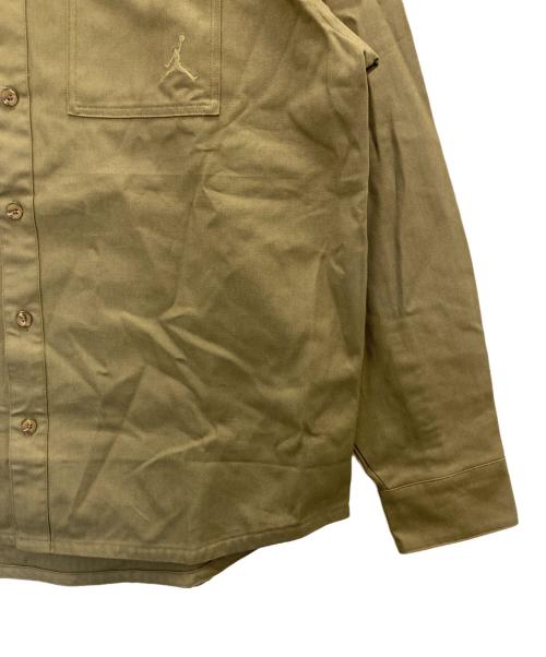 JORDAN（ジョーダン）JORDAN (ジョーダン) Essentials Men's Button-Down Shirt オリーブ サイズ:Ⅼの古着・服飾アイテム