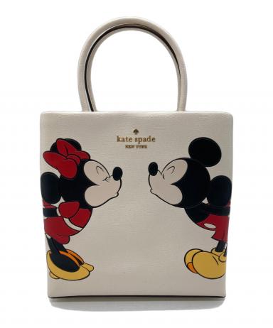 kate spade ミッキー ミニー バッグ 中古・古着通販】Kate Spade (ケイトスペード) ミッキー＆ミニー2WAY