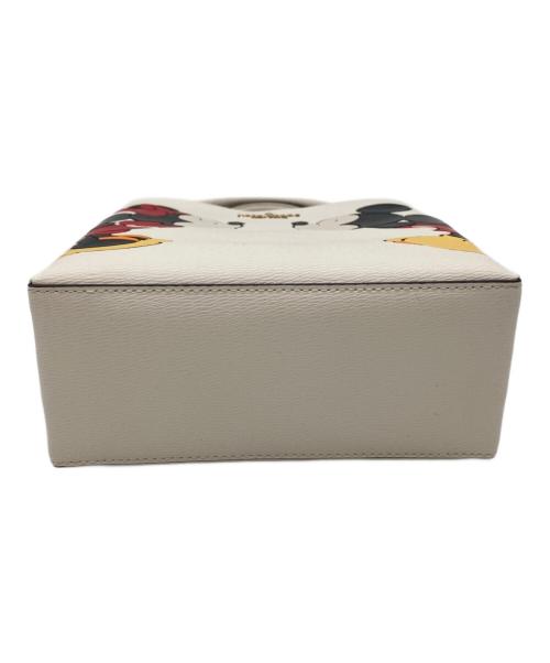 Kate Spade（ケイトスペード）Kate Spade (ケイトスペード) ミッキー＆ミニー2WAYショルダーバッグ アイボリーの古着・服飾アイテム