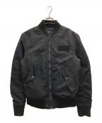 Acneアクネ）の古着「buffalo bomber jacket」｜ブラック