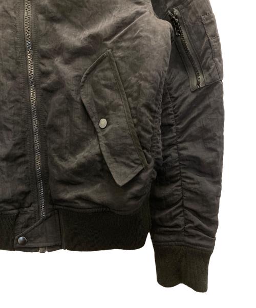 Acne（アクネ）Acne (アクネ) buffalo bomber jacket ブラック サイズ:46の古着・服飾アイテム