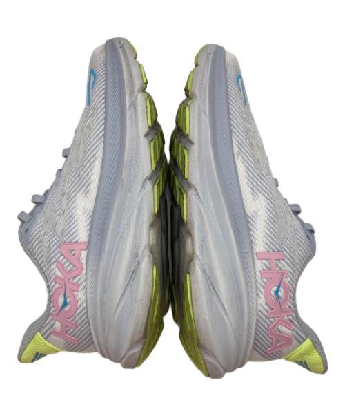 HOKAONEONE（ホカオネオネ）HOKAONEONE (ホカオネオネ) CLIFTON 9（クリフトン 9） グレー サイズ:25の古着・服飾アイテム