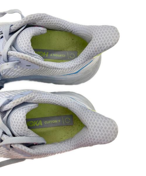 HOKAONEONE（ホカオネオネ）HOKAONEONE (ホカオネオネ) CLIFTON 9（クリフトン 9） グレー サイズ:25の古着・服飾アイテム