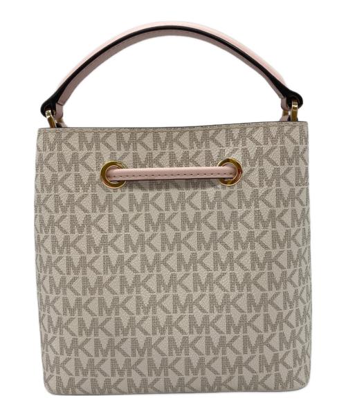 MICHAEL KORS（マイケル・コース）MICHAEL KORS (マイケル・コース) ハンドバッグ アイボリーの古着・服飾アイテム