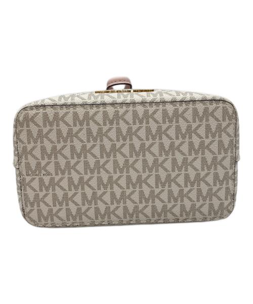 MICHAEL KORS（マイケル・コース）MICHAEL KORS (マイケル・コース) ハンドバッグ アイボリーの古着・服飾アイテム