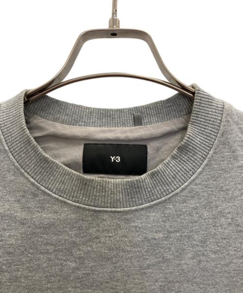 Y-3（ワイスリー）Y-3 (ワイスリー) FT CREW SWEAT グレー サイズ:2XSの古着・服飾アイテム