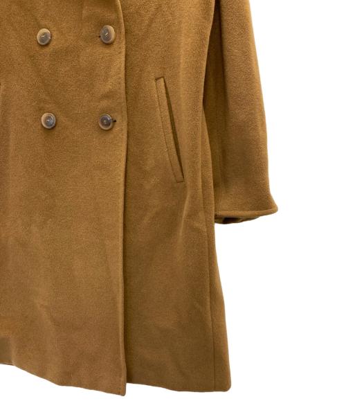 MaxMara（マックスマーラ）MaxMara (マックスマーラ) カシミヤ混ダブルコート キャメル サイズ:40の古着・服飾アイテム