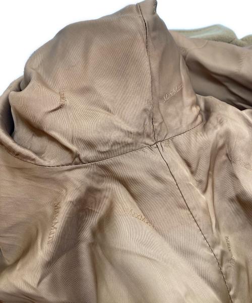 MaxMara（マックスマーラ）MaxMara (マックスマーラ) カシミヤ混ダブルコート キャメル サイズ:40の古着・服飾アイテム