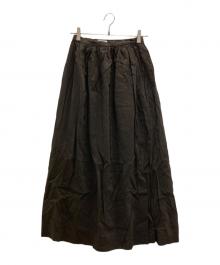 edit.for lulu（エディットフォールル）の古着「ラップスカート」｜ブラウン