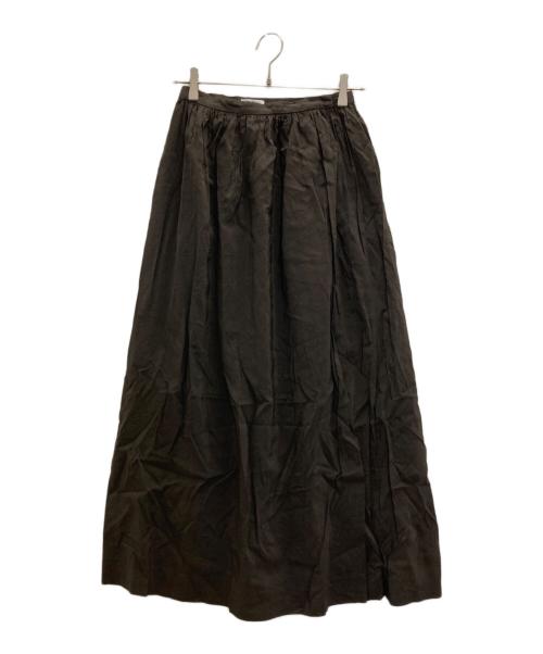edit.for lulu（エディットフォールル）edit.for LuLu (エディットフォールル) ラップスカート ブラウン サイズ:36の古着・服飾アイテム