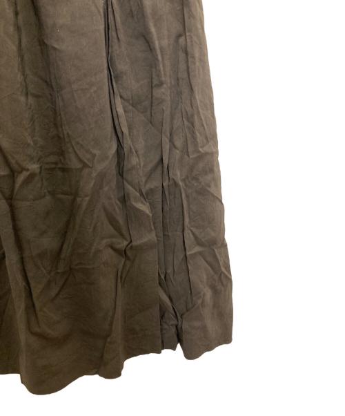 edit.for lulu（エディットフォールル）edit.for LuLu (エディットフォールル) ラップスカート ブラウン サイズ:36の古着・服飾アイテム