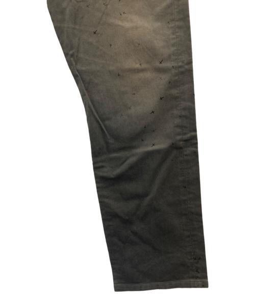 UNDERCOVER（アンダーカバー）UNDERCOVER (アンダーカバー) 00s cross cotton pants グレー サイズ:Ⅼの古着・服飾アイテム