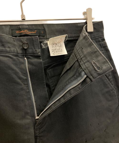 UNDERCOVER（アンダーカバー）UNDERCOVER (アンダーカバー) 00s cross cotton pants グレー サイズ:Ⅼの古着・服飾アイテム