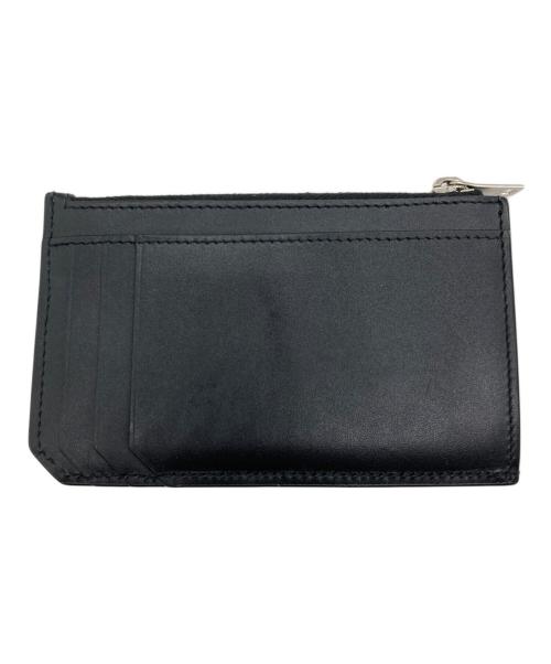 Saint Laurent Paris（サンローランパリ）Saint Laurent Paris (サンローランパリ) フラグメントレザーカードケース ブラックの古着・服飾アイテム
