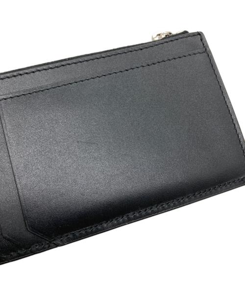 Saint Laurent Paris（サンローランパリ）Saint Laurent Paris (サンローランパリ) フラグメントレザーカードケース ブラックの古着・服飾アイテム