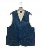 BRU NA BOINNEブルーナボイン）の古着「ジレ」｜ブルー