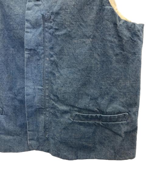 BRU NA BOINNE（ブルーナボイン）BRU NA BOINNE (ブルーナボイン) ジレ ブルー サイズ:1の古着・服飾アイテム