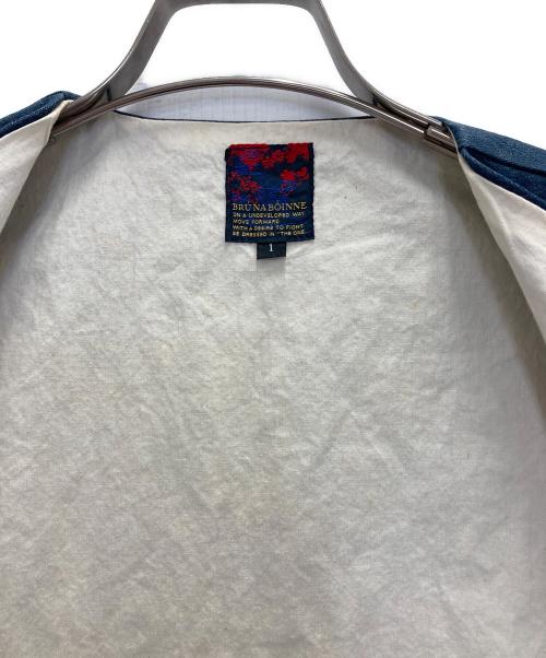 BRU NA BOINNE（ブルーナボイン）BRU NA BOINNE (ブルーナボイン) ジレ ブルー サイズ:1の古着・服飾アイテム