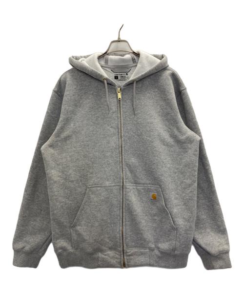 CarHartt（カーハート）CarHartt (カーハート) Loose fit ジップパーカー グレー サイズ:Ⅼの古着・服飾アイテム