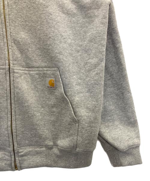 CarHartt（カーハート）CarHartt (カーハート) Loose fit ジップパーカー グレー サイズ:Ⅼの古着・服飾アイテム