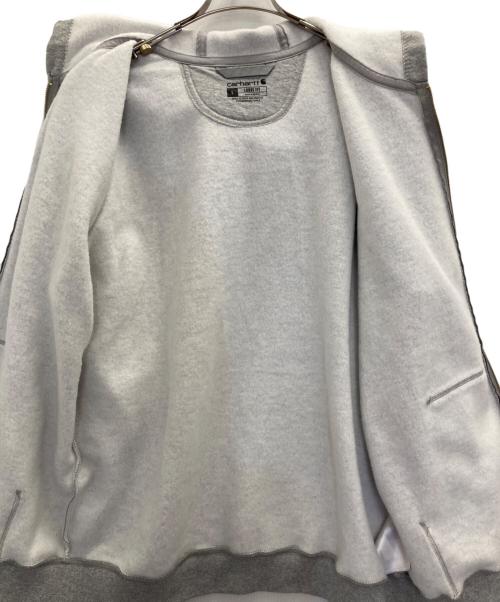CarHartt（カーハート）CarHartt (カーハート) Loose fit ジップパーカー グレー サイズ:Ⅼの古着・服飾アイテム