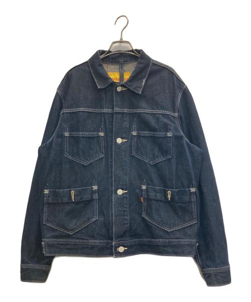 LEVI'S RED（リーバイス レッド）LEVI'S RED (リーバイス レッド) マルチポケットオーバーサイズGジャン インディゴ サイズ:Ⅿの古着・服飾アイテム