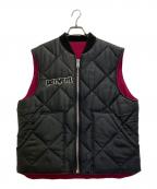 RUBIN BROTHERSルービン・ブラザーズ）の古着「70s リバーシブルキルティングベスト」｜ブラック