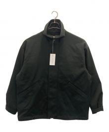 KAPTAIN SUNSHINE（キャプテンサンシャイン）の古着「Cotton Drill Short Mil Coat（コットンドリルショートミルコート）」｜ブラック