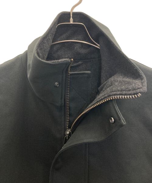 KAPTAIN SUNSHINE（キャプテンサンシャイン）KAPTAIN SUNSHINE (キャプテンサンシャイン) Cotton Drill Short Mil Coat（コットンドリルショートミルコート） ブラック サイズ:3の古着・服飾アイテム