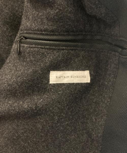 KAPTAIN SUNSHINE（キャプテンサンシャイン）KAPTAIN SUNSHINE (キャプテンサンシャイン) Cotton Drill Short Mil Coat（コットンドリルショートミルコート） ブラック サイズ:3の古着・服飾アイテム