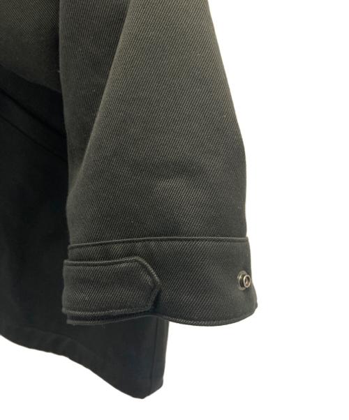 KAPTAIN SUNSHINE（キャプテンサンシャイン）KAPTAIN SUNSHINE (キャプテンサンシャイン) Cotton Drill Short Mil Coat（コットンドリルショートミルコート） ブラック サイズ:3の古着・服飾アイテム