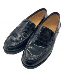 PARABOOT（パラブーツ）の古着「コインローファー」｜ブラック