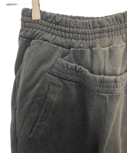 LOADINGROOM（ローディングルーム）LOADINGROOM (ローディングルーム) DOUBLE WAIST SWEATPANTS（ダブルウエストスウェットパンツ） WASHED BLACK 未使用品の古着・服飾アイテム