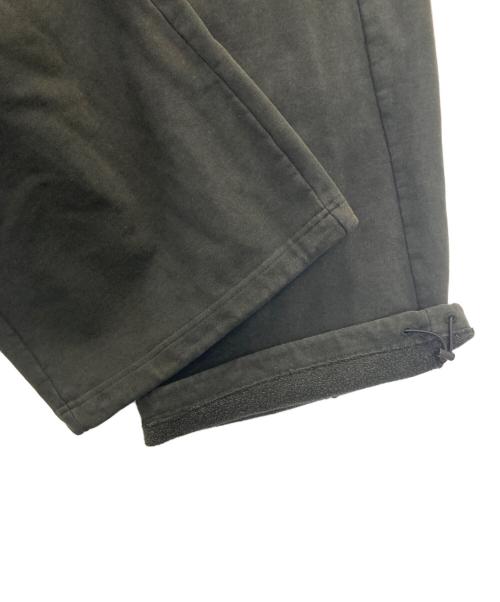 LOADINGROOM（ローディングルーム）LOADINGROOM (ローディングルーム) DOUBLE WAIST SWEATPANTS（ダブルウエストスウェットパンツ） WASHED BLACK 未使用品の古着・服飾アイテム