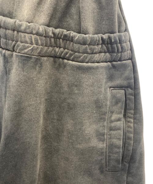LOADINGROOM（ローディングルーム）LOADINGROOM (ローディングルーム) DOUBLE WAIST SWEATPANTS（ダブルウエストスウェットパンツ） WASHED BLACK 未使用品の古着・服飾アイテム