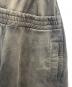 中古・古着 LOADINGROOM (ローディングルーム) DOUBLE WAIST SWEATPANTS（ダブルウエストスウェットパンツ） WASHED BLACK 未使用品：25000円