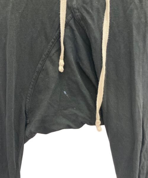 DRKSHDW（ダークシャドウ）DRKSHDW (ダークシャドウ) ドローコードサルエルパンツ ブラック サイズ:XSの古着・服飾アイテム