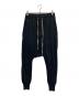 DRKSHDW（ダークシャドウ）の古着「ドローコードサルエルパンツ」｜ブラック