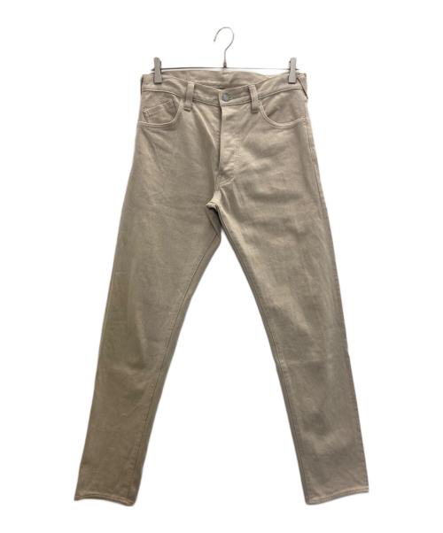 EVISU（エヴィス）EVISU (エヴィス) コットンセルビッチパンツ ベージュ サイズ:W34×L32の古着・服飾アイテム