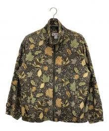 stunt sports（スタントスポーツ）の古着「リーフシルクジャケット」｜グリーン