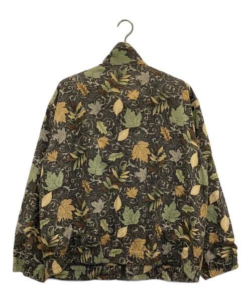 stunt sports（スタントスポーツ）stunt sports (スタントスポーツ) リーフシルクジャケット グリーン サイズ:Lの古着・服飾アイテム