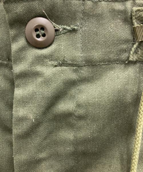 Rebuild by Needles（リビルドバイニードルス）Rebuild by Needles (リビルドバイニードルス) ミリタリー再構築ロングスカート オリーブ サイズ:FREEの古着・服飾アイテム