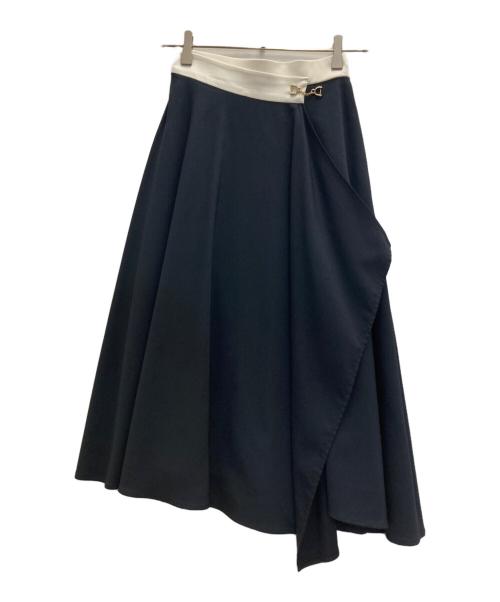 KUMIKYOKU（クミキョク）KUMIKYOKU (クミキョク) スカート ネイビー サイズ:S2の古着・服飾アイテム