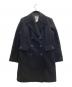 CELINE（セリーヌ）の古着「ダブルブレストコート」｜ネイビー